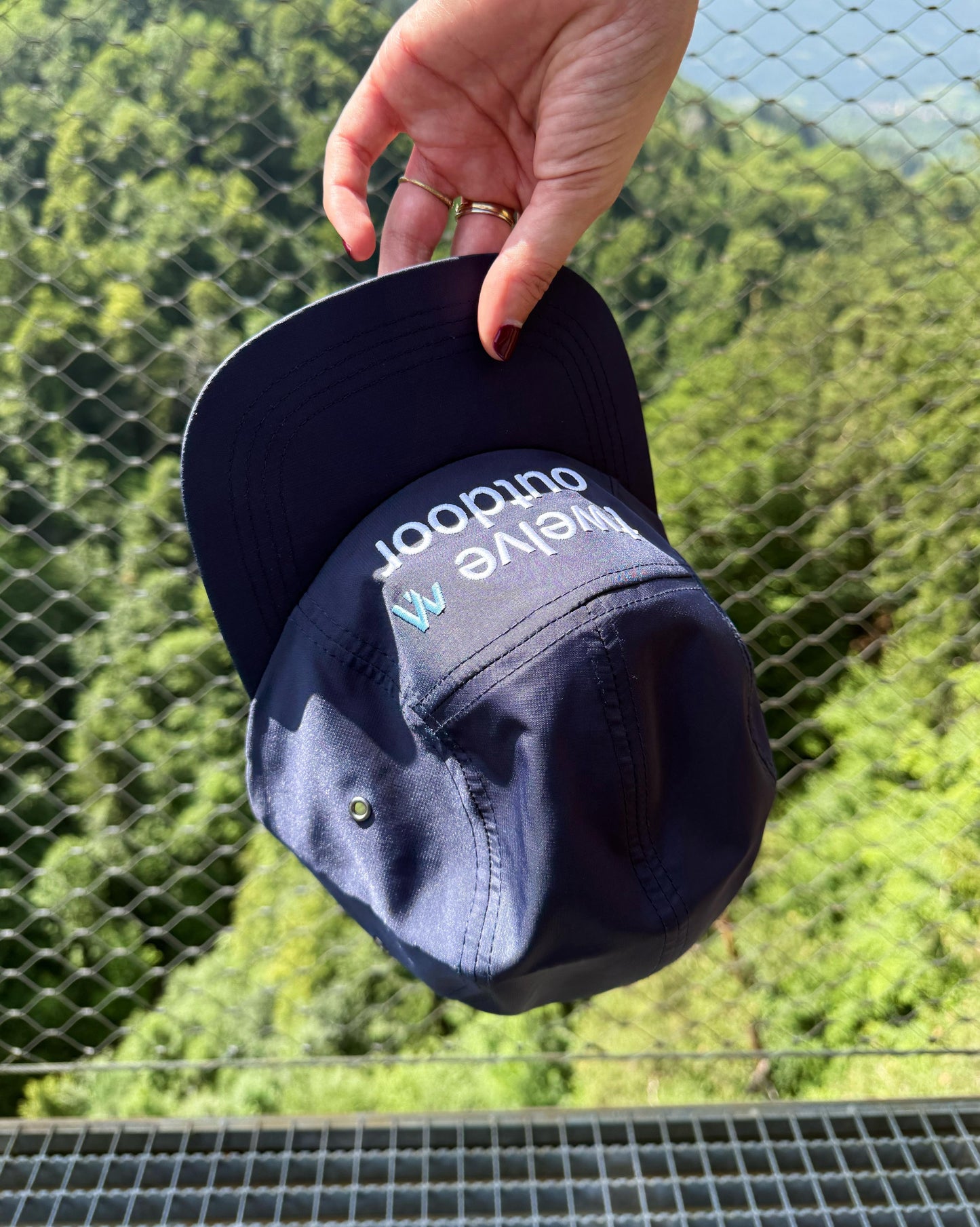 Gorra 5 paneles Azul Marino