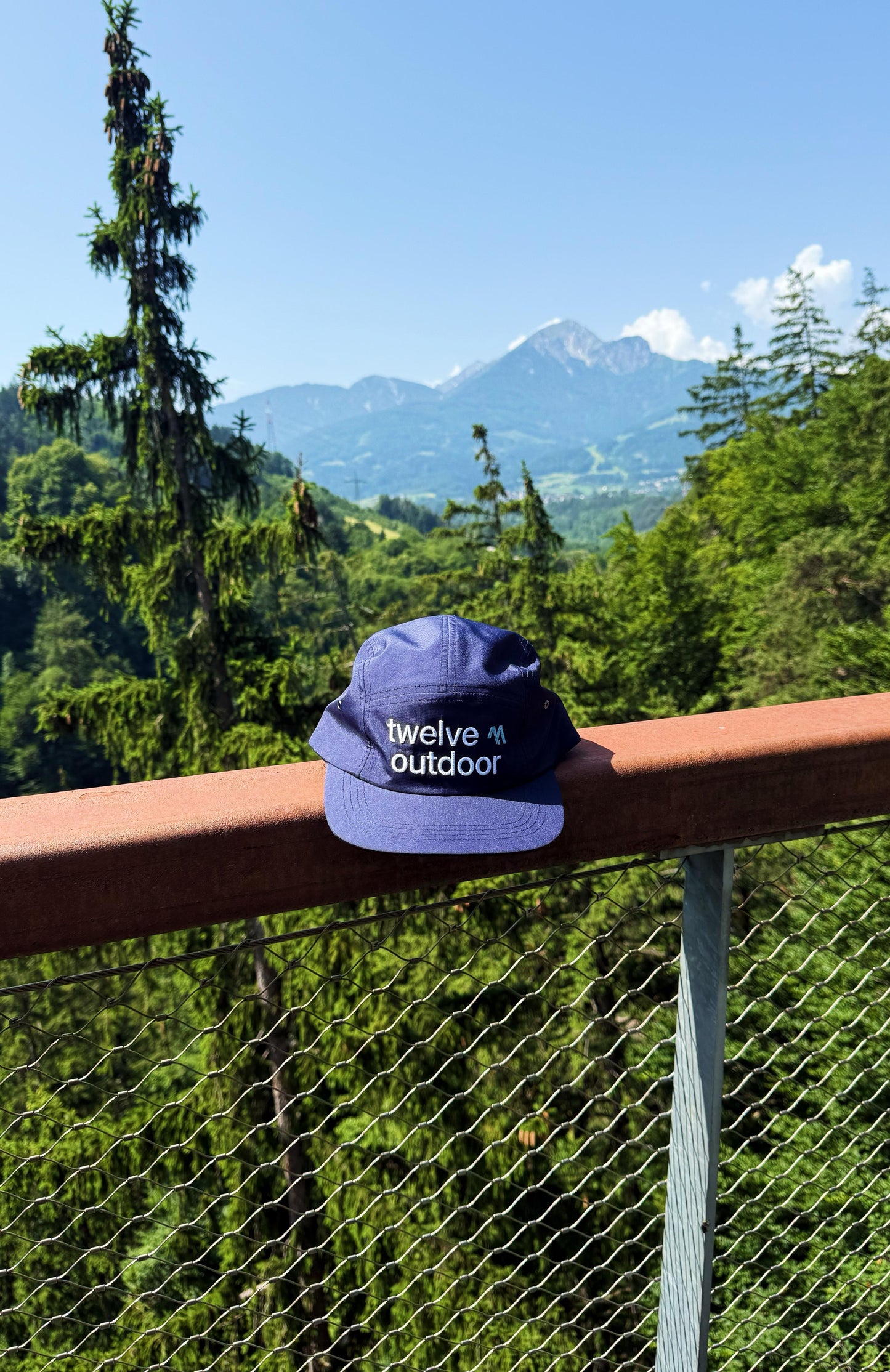 Gorra 5 paneles Azul Marino